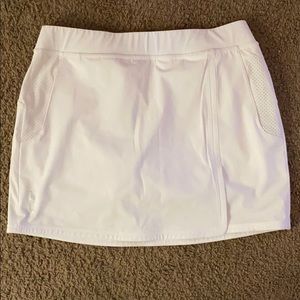 Ralph Lauren white tennis skirt